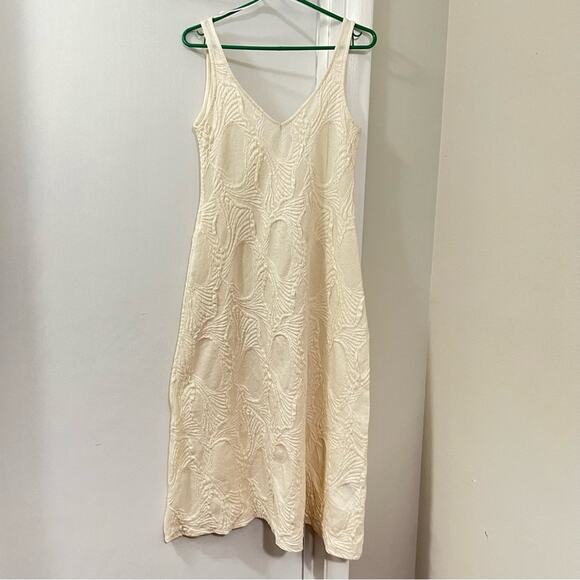 Zara TEXTURED SLIP DRESS - Picture 10 of 13